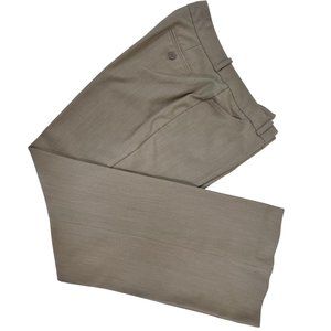 Worthington Light Khaki Modern Fit Trousers Size 8